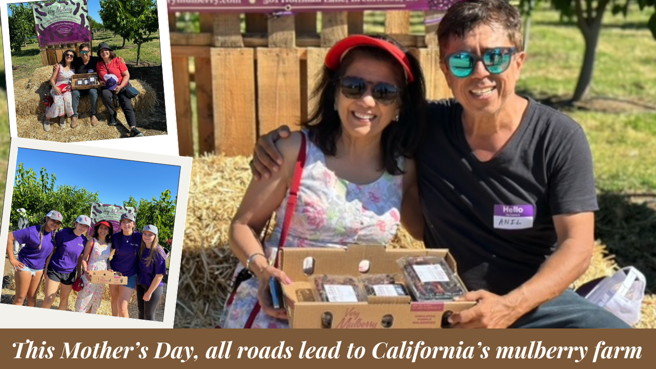 This Mother’s Day, all roads lead to California’s mulberry farm